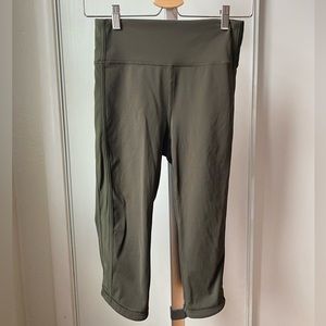 Lululemon Leggings Inseam 17” size 6 | Dark Olive